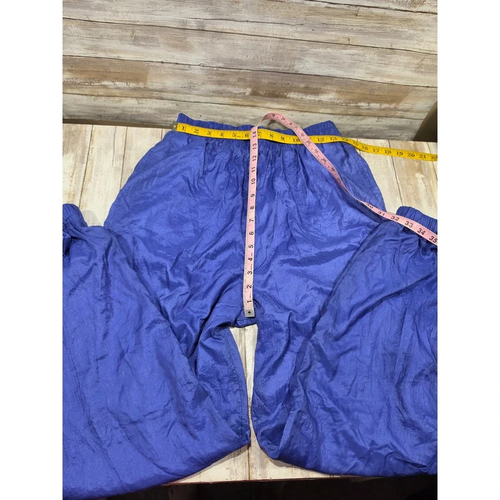 Vintage Laura Katherine Colorblock Tracksuit Blue Pink Windbreaker Set M L
